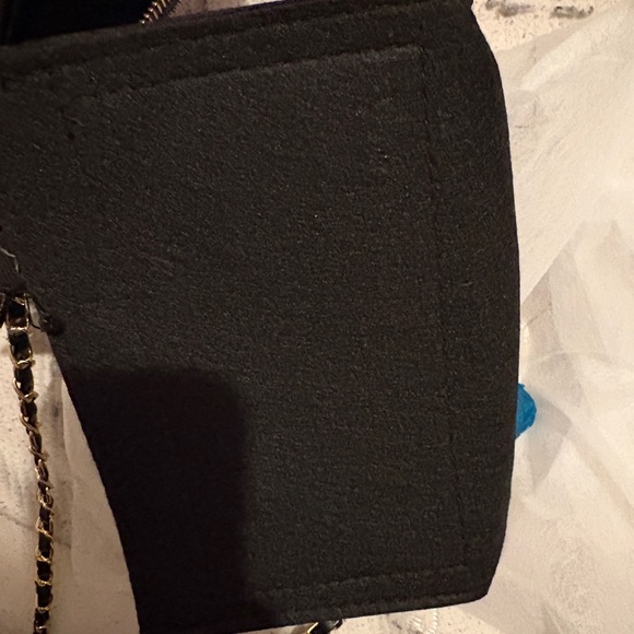 Fendi Brown and Black Striped pouch - with insert, chain and bag prot - Picture 10 of 11